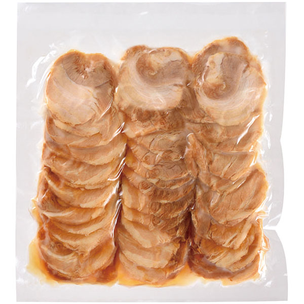 林兼産業）チャーシュースライス（豚バラ使用）　500g（約33～36枚入）