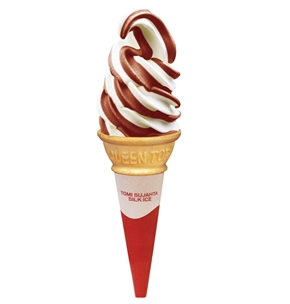 スジャータ）シルクアイスＴＯＭＩ　バニラ＆チョコ１４０ｍｌ×１２入（●ケース）