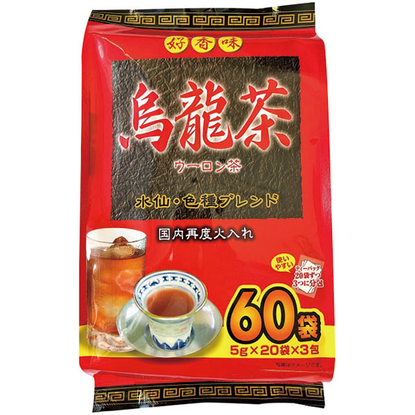 【売尽し】嘉木園）烏龍茶ティーバッグ　300g（5g×60パック入）