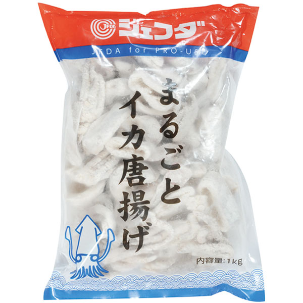 ジェフダ）まるごとイカ唐揚げ　1kg