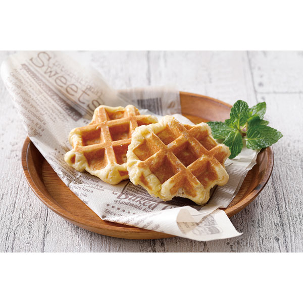 【9月～12月月間特売】ジェフダ）ベルギーワッフル　160g（4個入）