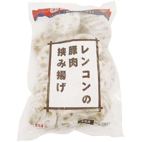 ジェフダ）レンコンの豚肉挟み揚げ　約28g×30個入
