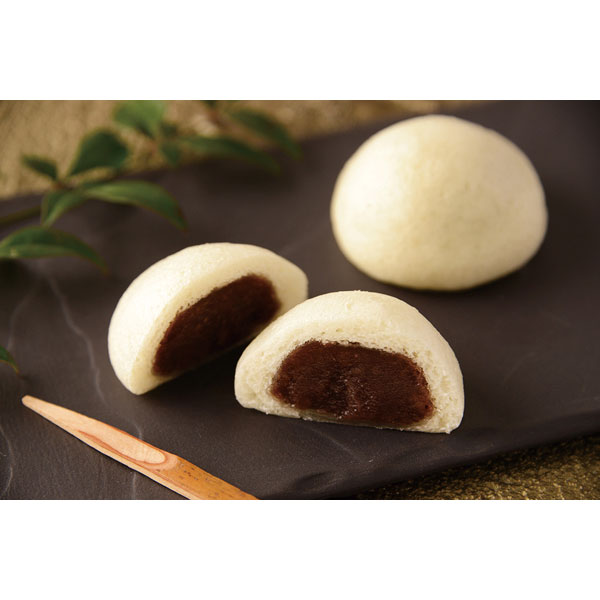ジェフダ）しっとりやわらか饅頭（白）　25g×10個入