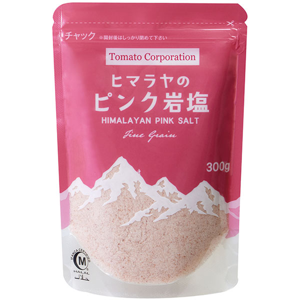 トマトコーポレーション）ヒマラヤのピンク岩塩（スタンドパウチ）　300g