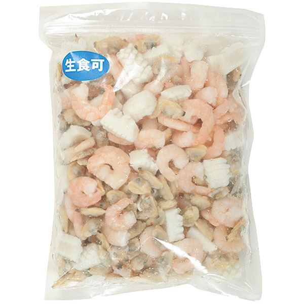 【売尽し】オリジナル）生食用シーフードミックス　800g