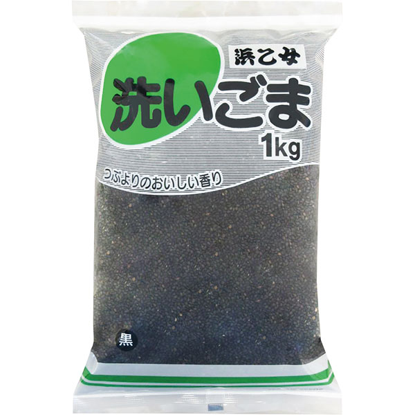 ユニオン）洗いごま　黒　１ｋｇ