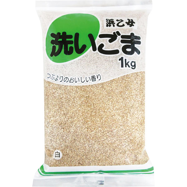 ユニオン）洗いごま　白　１ｋｇ