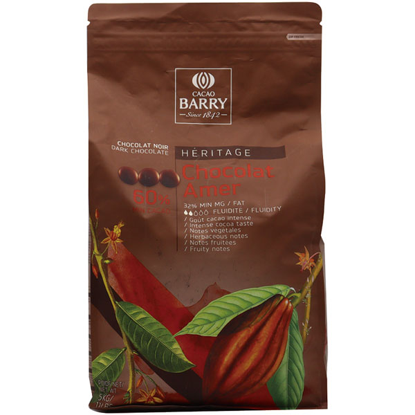 ショコラノワール６０％５ｋピストールバリーショコラ・アメール