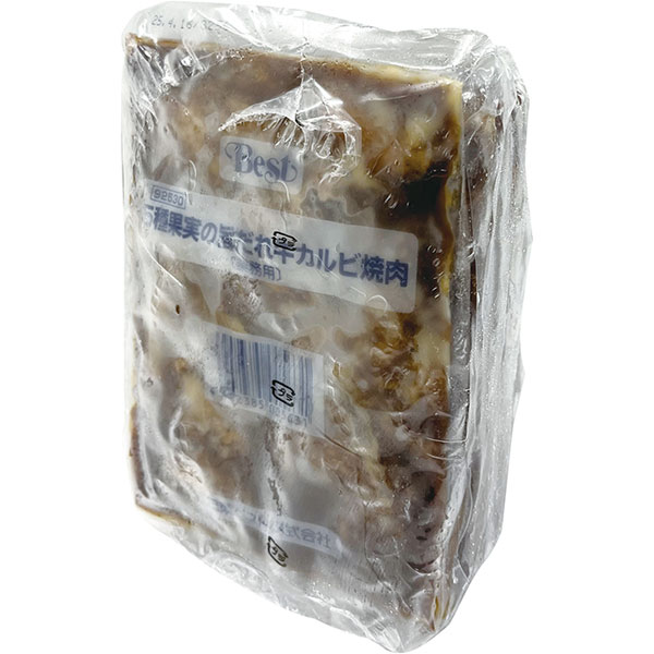 日東ベスト）5種果実の旨だれ牛カルビ焼肉　110g×5食入