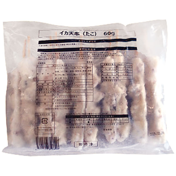ネクサス）イカ天串（たこ）　60g×10本入