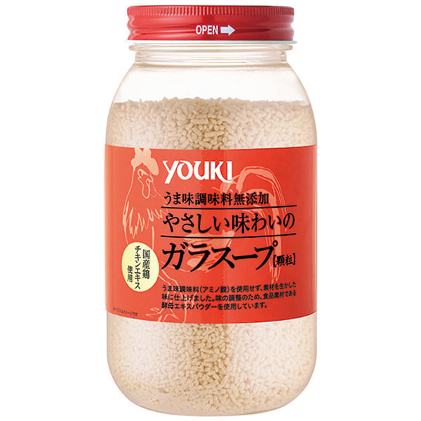 ユウキ食品）やさしい味わいのガラスープ　400g