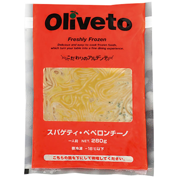 ヤヨイサンフーズ）Olivetoスパゲティ・ペペロンチーノ　1食280g