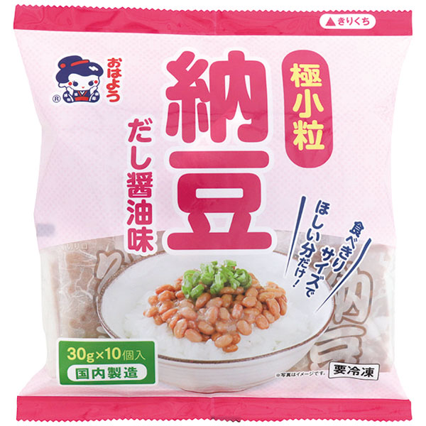 ヤマダフーズ）極小粒納豆醤油味　300g（30g×10個入）