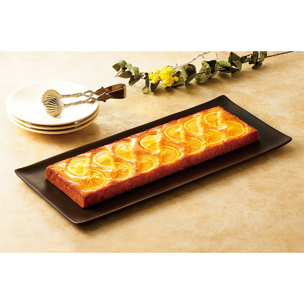 テーブルマーク）フリーカットケーキ ガトーオランジュ　410g（カットなし）