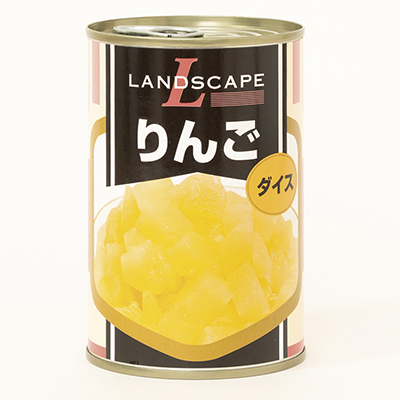 【在庫処分】マックストレーディング）ＬＡＮＤＳＣＡＰＥ　りんご　ダイス　４号缶