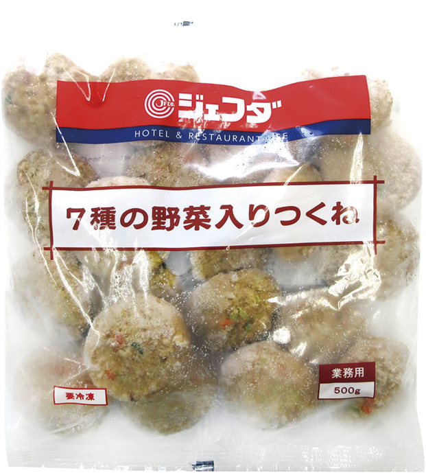 ジェフダ）７種の野菜入りつくね　５００ｇ