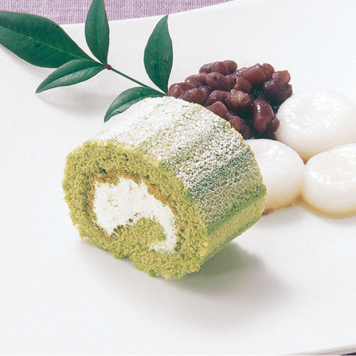 テーブルマーク）ロールケーキ（宇治抹茶）　200g（カットなし）