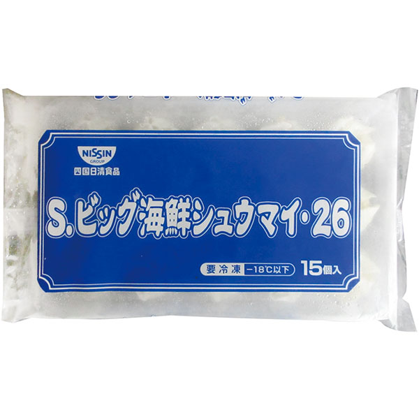 四国日清食品）Sビック海鮮しゅうまい26　390g（約26g×15個入）
