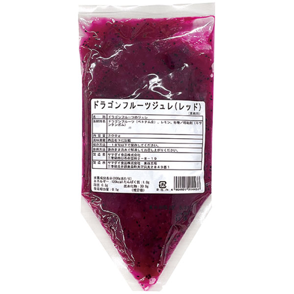 【赤札市】ヤマダイ食品）ドラゴンフルーツジュレ（レッド） 　300g