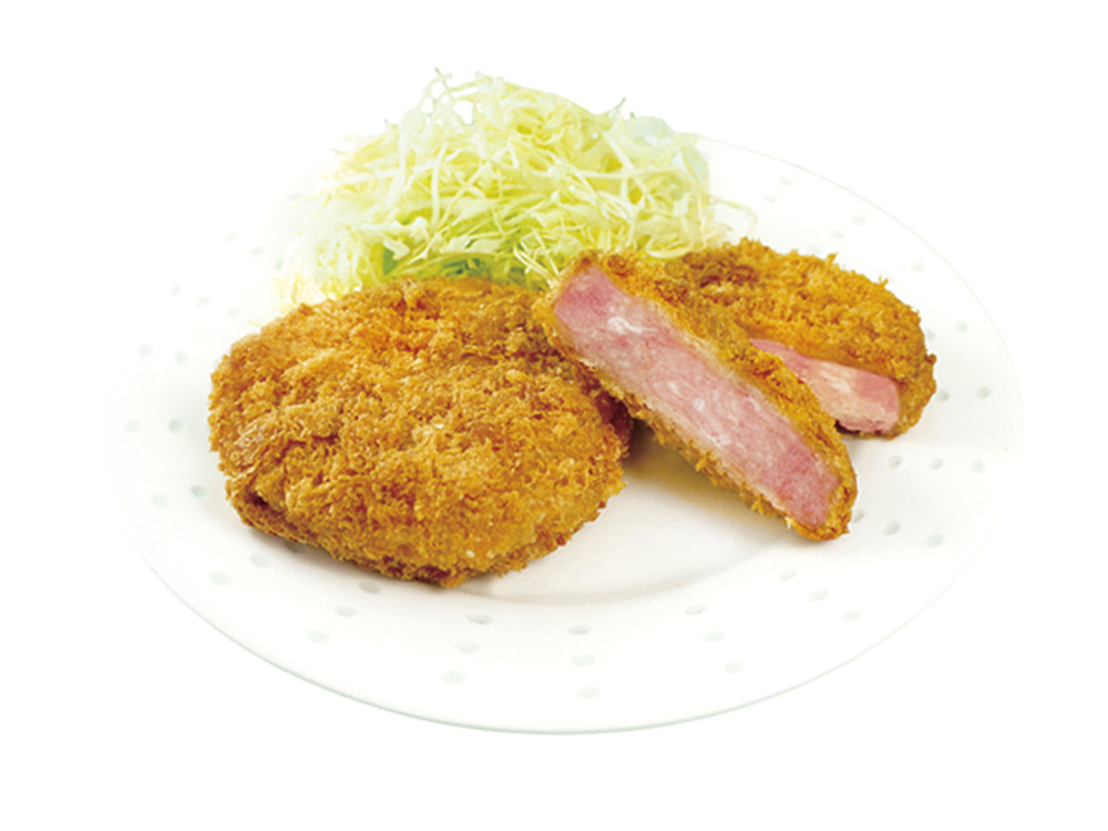 ジェフダ）厚切ハムカツ８０　８００ｇ（１０枚入）