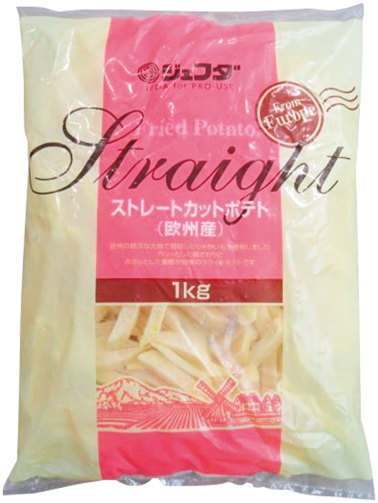 ジェフダ）ストレートカットポテト（欧州産）　1kg