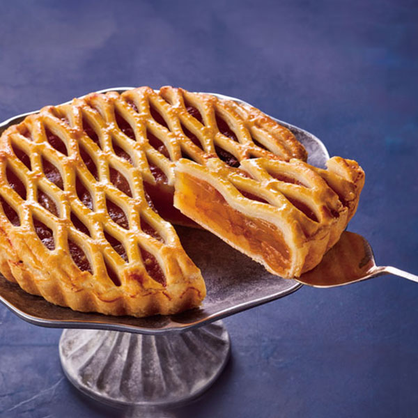 味冷）フリーカットケーキ　アップルパイ（ホール）　３８０ｇ