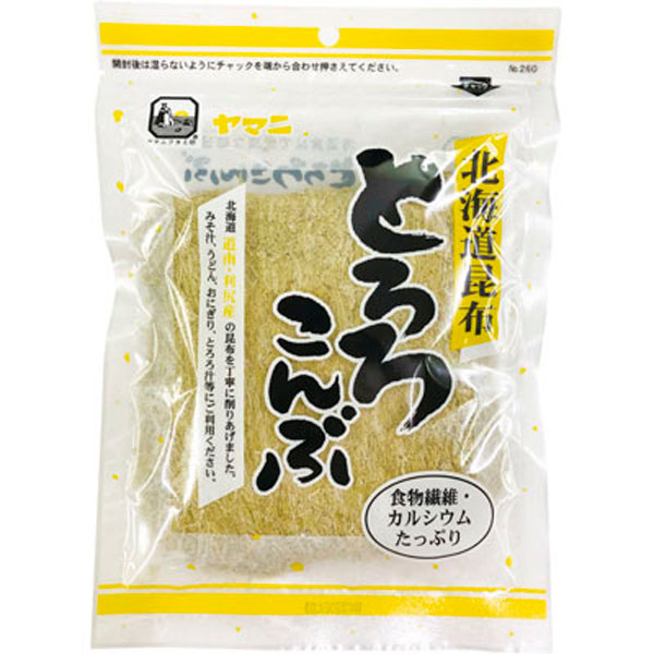 ヤマニ広伝）北海道産とろろ昆布　43g