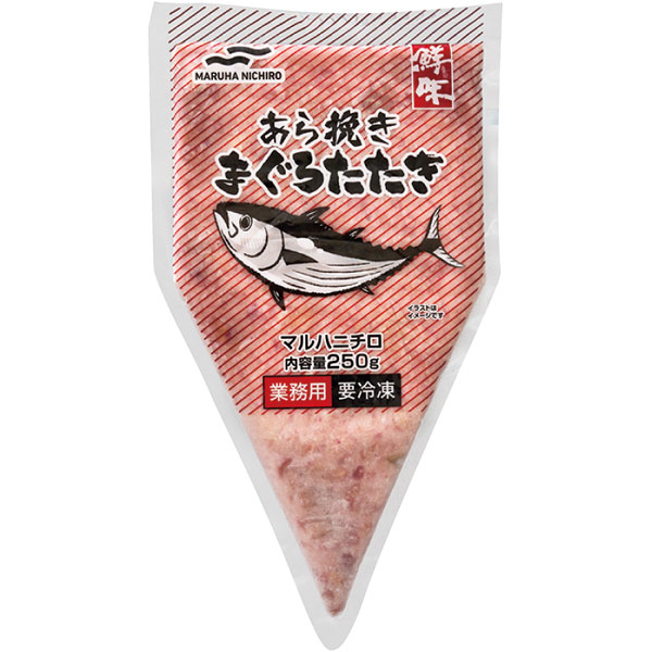 マルハニチロ）鮮味あら挽きまぐろたたきチューブ250g　250g