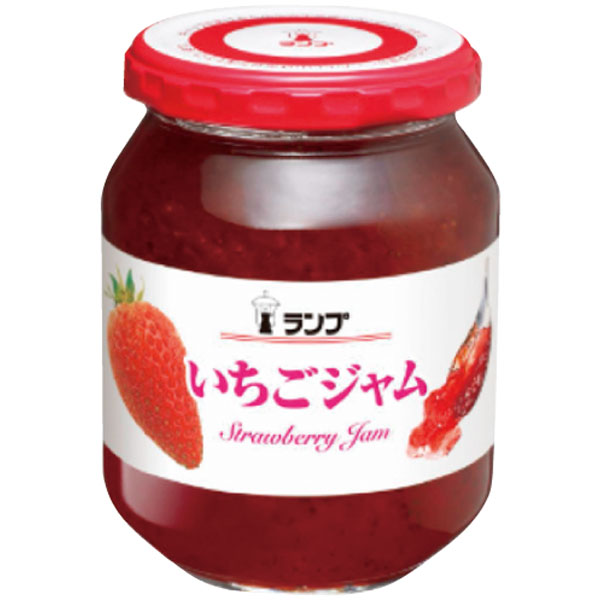 アヲハタ）ランプ イチゴジャム　380gビン