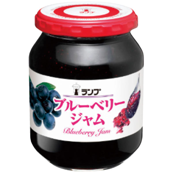 アヲハタ）ランプ ブルーベリージャム　380gビン
