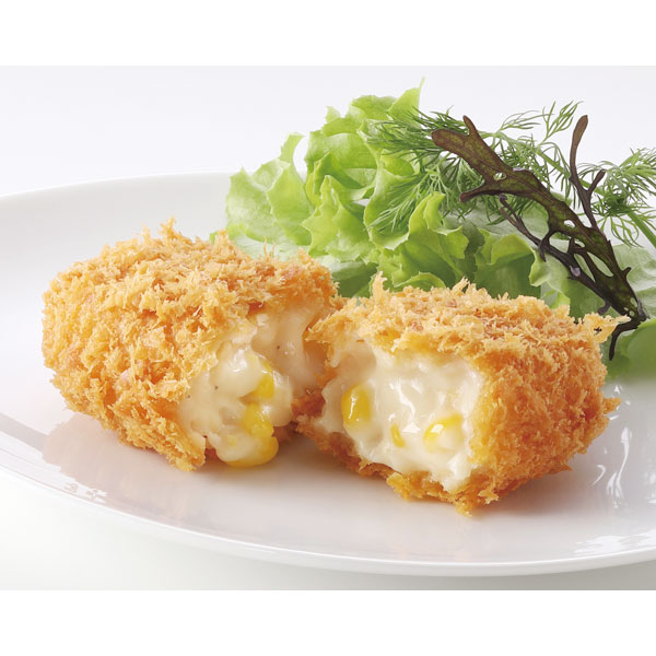 ヤヨイサンフーズ）大阿蘇牛乳のとろけるクリームコロッケ（コーン入り）75　750g（10個入）