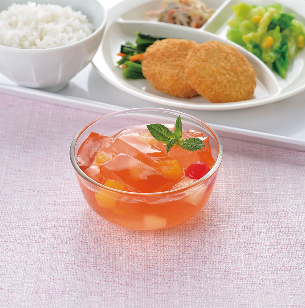 味の素冷凍食品）あわせるゼリー ストロベリー（栃木県産とちあいか苺果汁使用）鉄分・食物繊維　500g