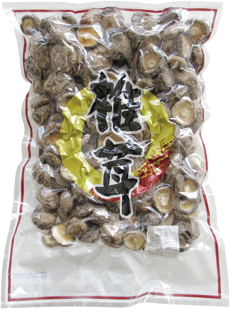 【新商品】フードランド）中国産椎茸中厚S 　500g（約500枚入）