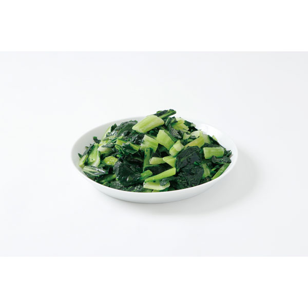 ジェフダ）中国産JFDAチンゲン菜カットIQF　500g