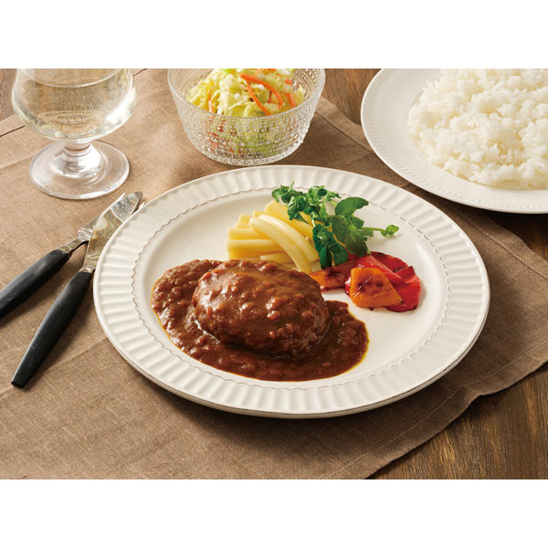 【9月・10月月間特売】エム・シーシー食品）カレーソースdeハンバーグ　170g（固形量：100g）