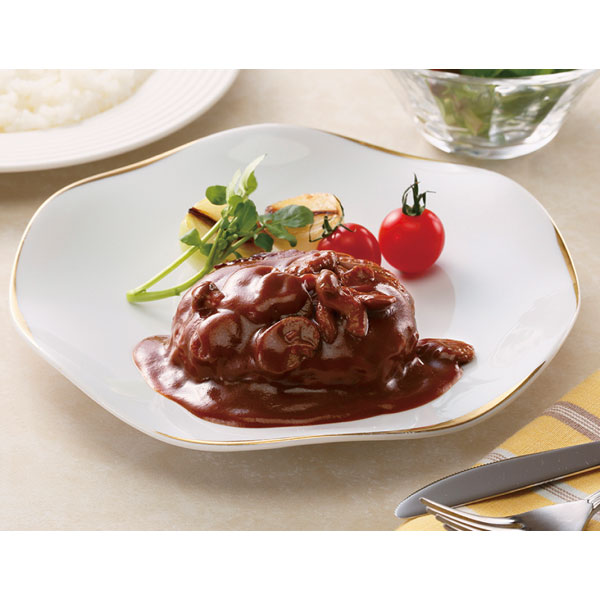 デミソースdeチーズ入りハンバーグ　180g（正味105g、タレ75g）