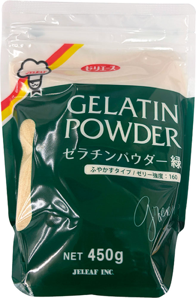 ジェリフ）粉ゼラチン（緑）　450g