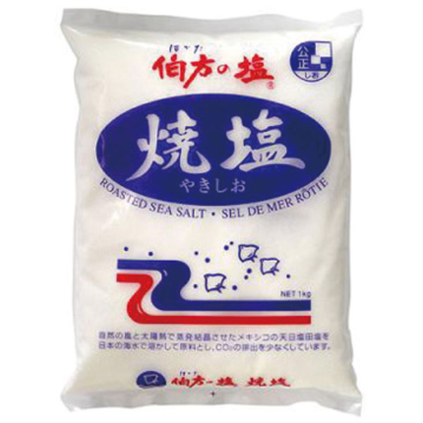 伯方塩業）伯方の塩（焼塩）　1kg