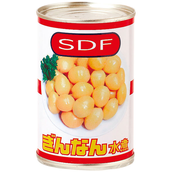 輸入）銀杏水煮缶　7号缶（固形180g）約80～100粒入