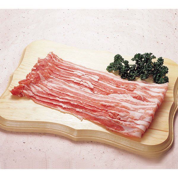 輸入）豚バラスライス　500g