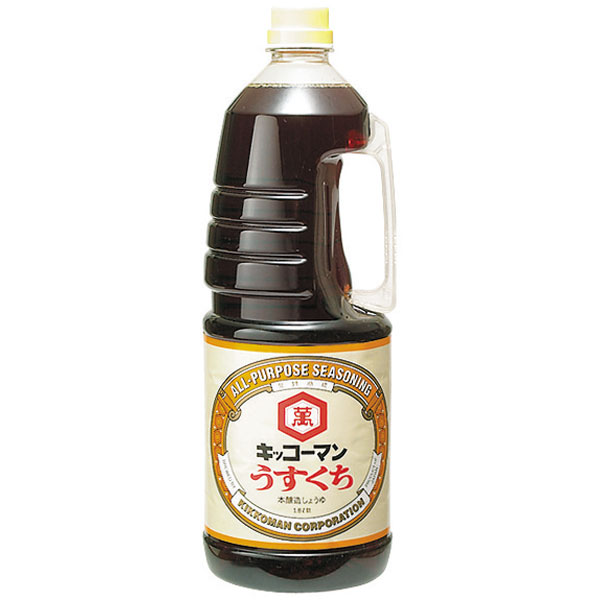 キッコーマン食品）うすくちしょうゆ　1.8L