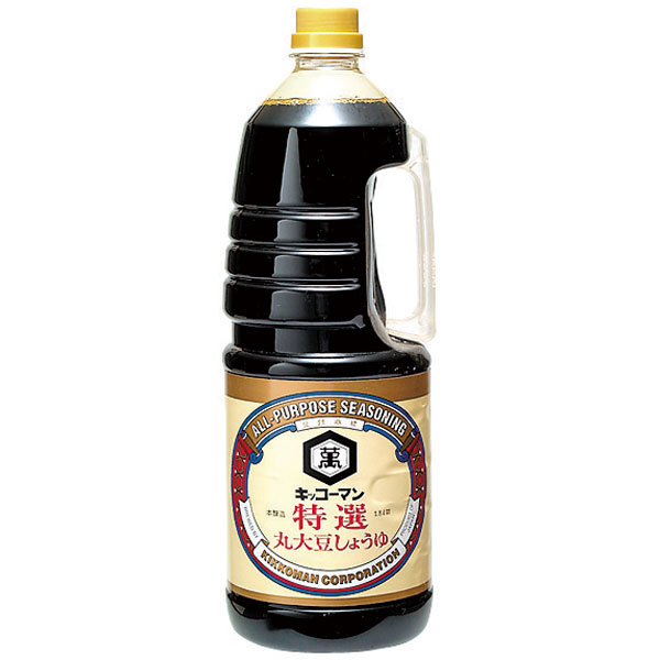 キッコーマン食品）特選丸大豆しょうゆ　1.8L