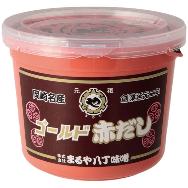 【在庫処分】まるや八丁味噌）ゴールド 赤だし　900g