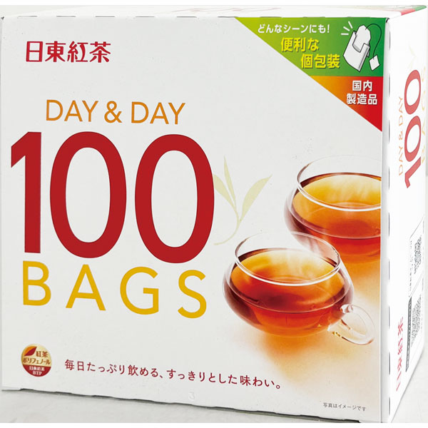 三井農林）DAY＆DAY紅茶　1.8g×100パック入