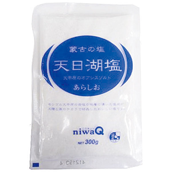 【売尽し】丹羽久）蒙古の塩 天日湖塩（あらしお）　300g