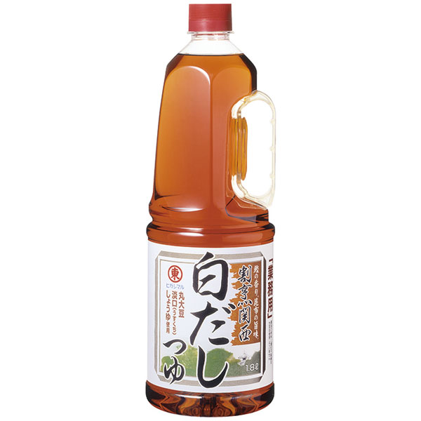 ヒガシマル）割烹関西 白だしつゆ　1.8L