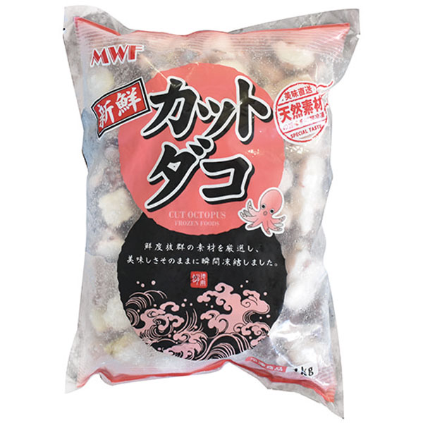 クラレイ）ボイルカットたこ 4～5g　1kg