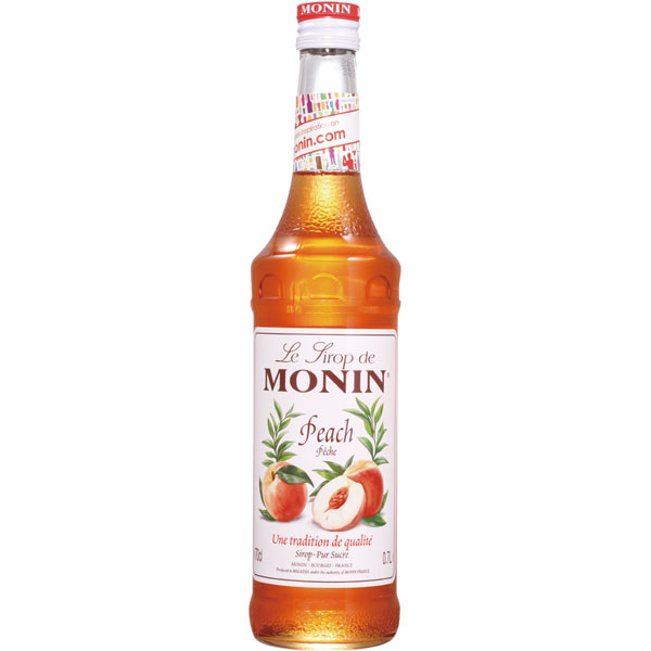 日仏貿易）モナン ピーチ・シロップ　700ml