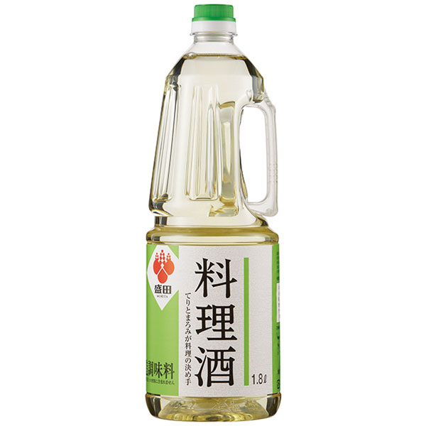 盛田）料理酒（醸造調味料）　1.8L（AL12.5％～13.5％）