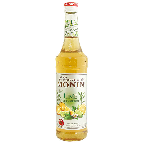 日仏貿易）モナン コーディアルライム果汁　700ml